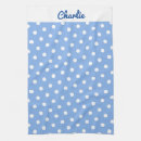 Search for polka dot tea towels Blue and white