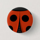 Search for ladybird buttons Red and black