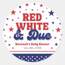 Search for fourth of july party supplies stickers Stars and stripes