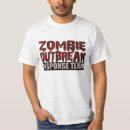 Search for zombie response team tshirts Horror