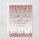 Search for glam sweet 16 invitations Modern