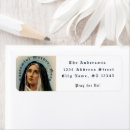 Search for mary return address labels Blessed virgin mary