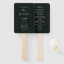 Search for emerald green wedding programs Minimal