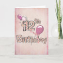 Search for 12th birthday cards Pink