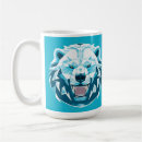 Search for polar mugs Illustration