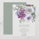 Search for plum and grey wedding invitations Flowers