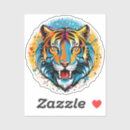 Search for roaring tiger stickers Nature