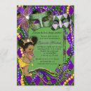 Search for mardi gras baby shower invitations Green