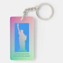 Search for statue of liberty keychains Blue