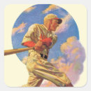 Search for baseball batter stickers Vintage