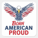 Search for proud to be american stickers Red white blue