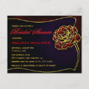 Search for stained glass invitations Rose