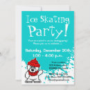 Search for winter fun invitations Ice skating