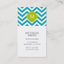 Recherche de motif zigzag cartes visite Monogramme