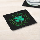 Recherche de trèfle 4 feuilles de dessous de verres Irish