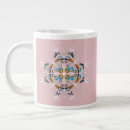 Search for floral mandala mugs Hand drawn