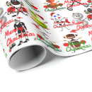 Search for christmas sports wrapping paper Soccer