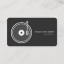 Search for turntable business cards Professional dj