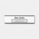 Search for metal door signs Black and white