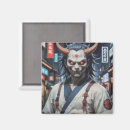 Recherche de guerrier japonais magnets Samouraï