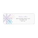 Search for winter onederland return address labels Blue