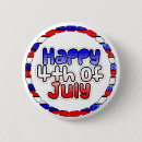 Search for happy fourth buttons Happy 4th of july