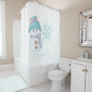 Search for snowman shower curtains Frosty