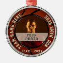 Search for basketball photo ornaments Player