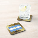 Recherche de la argentine dessous de verres Drapeau argentin