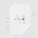 Search for monogrammed golf towels Dad