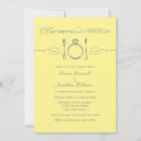 Search for yellow rehearsal dinner invitations Elegant