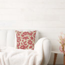Search for deep red pillows Decorative