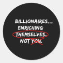 Search for billionaire stickers Politics