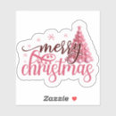 Recherche de pink christmas stickers Festif