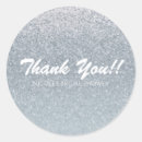 Search for faux silver glitter wedding stickers Glam