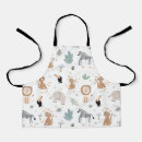 Search for jungle animals aprons Lion