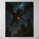 Search for dark dragon posters Mythical creature