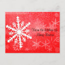 Search for christmas recipe postcards Red