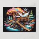 Search for gingerbread postcards Blue