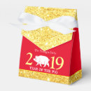Search for happy new year favour boxes Gold