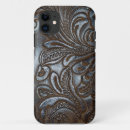 Recherche de cuir vintage iphone coques Brun