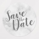 Search for save the date labels Minimalist