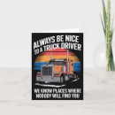Search for truck driver cards Dad