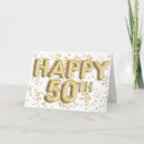 Search for balloons on 50th birthday cards Modern