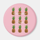 Recherche de ananas drôle magnets Tropical