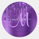 Search for glitter glam stickers Purple
