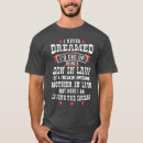 Search for awesome mother in law tshirts Living the dream