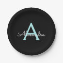 Search for teal paper plates Glitter