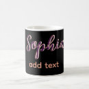 Recherche de plan tasses Arrière plan noir