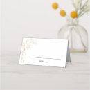 Search for gold place cards Floral
